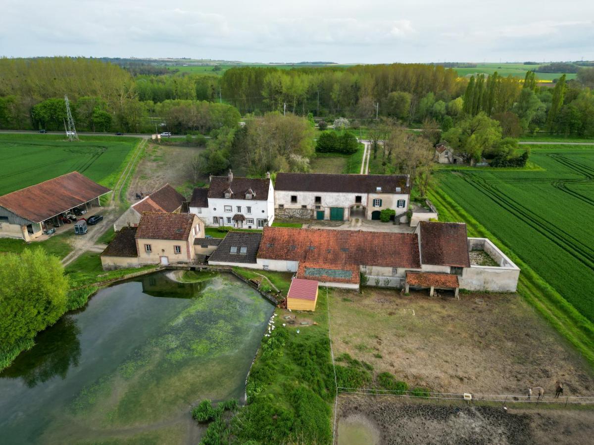 Vila Le Moulin Neuf Brienon-sur-Armançon Exteriér fotografie